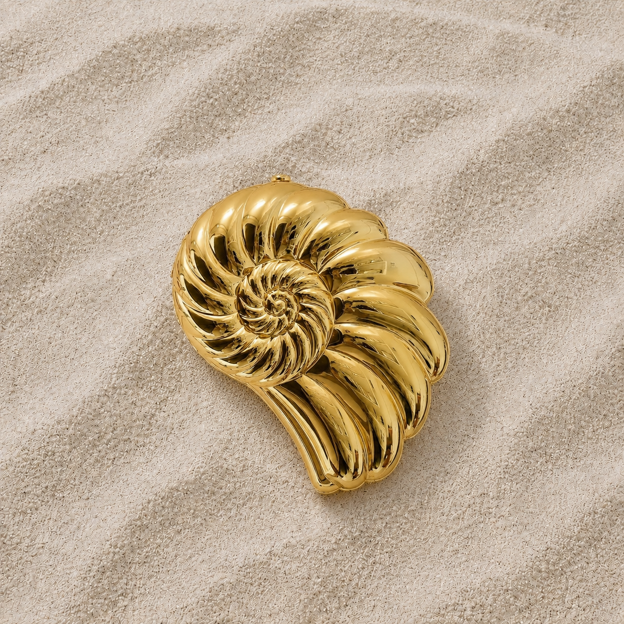 Ibiza Gold Clutch