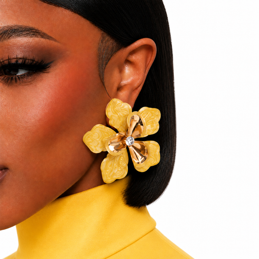 Celestine Floral Stud Earrings