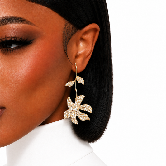 Ina Rhinestone Earrings