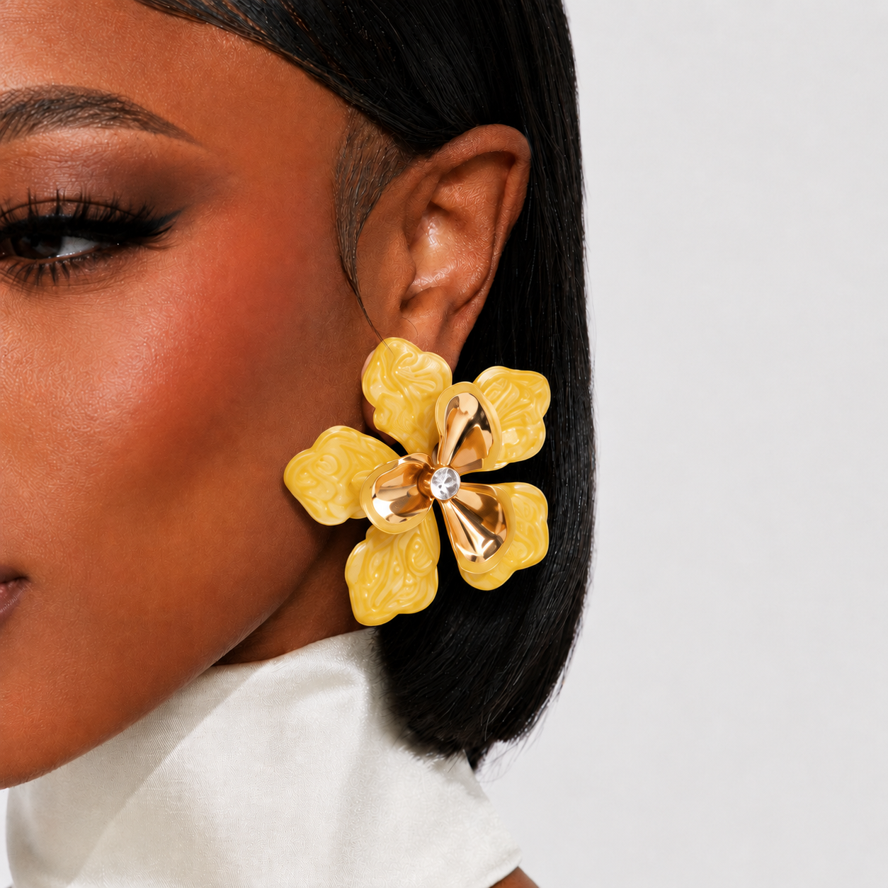 Celestine Floral Stud Earrings
