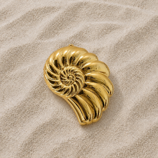 Ibiza Gold Clutch